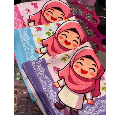 روسری نوجوان طرح شا‌پرک
