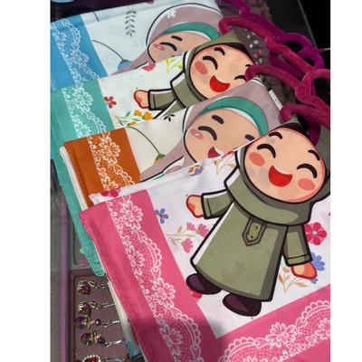 روسری نوجوان طرح دانتل