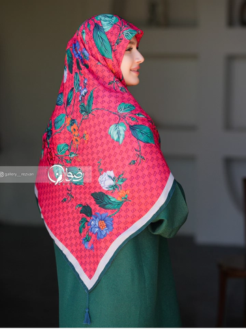روسری نخی قواره 120 گوچی