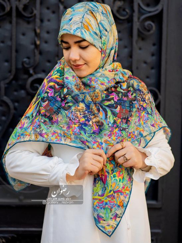 روسری طرح ترمه
