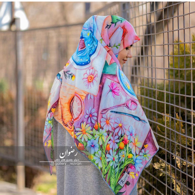 روسری طرح قایق