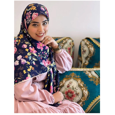 روسری طرح گلگلی قواره 140