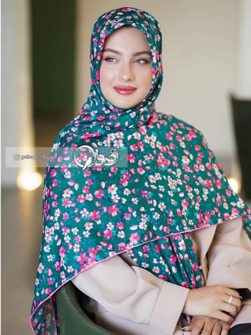 روسری رضوان طرح گلگلی
