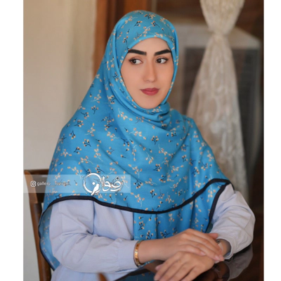 روسری طرح غنچه شکوفه