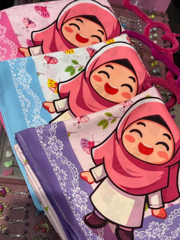 روسری نوجوان طرح شا‌پرک