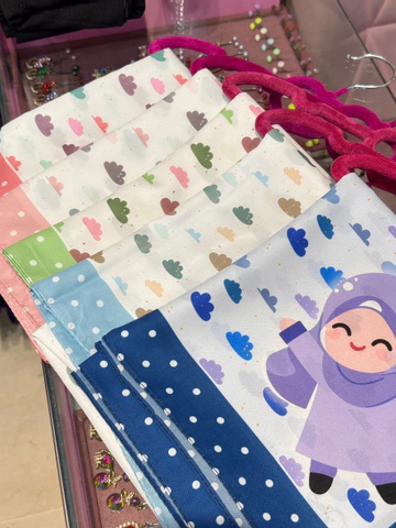 روسری نوجوان طرح ابر