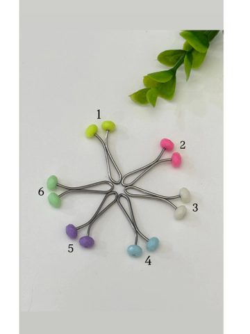 گیره روسری کریستال رنگی