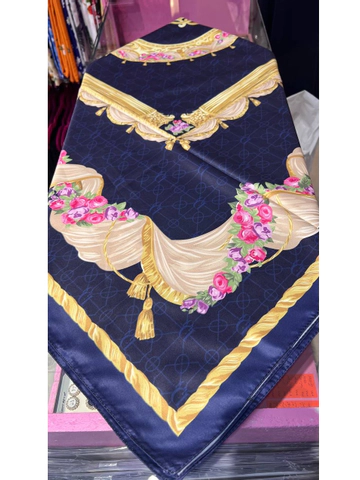 روسری ابریشم توییل دیور عروس در2رنگ