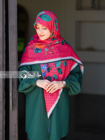 روسری نخی قواره 120 گوچی