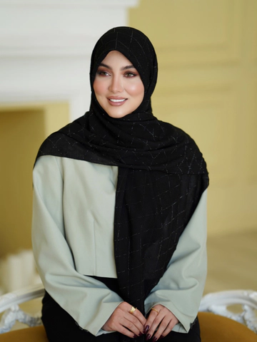 روسری کریشه درختی طرح لوزی