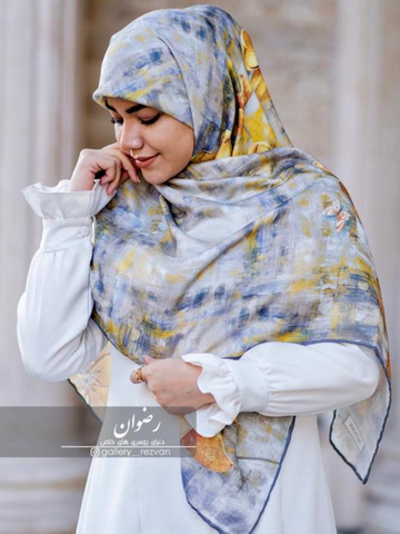 روسری گل الماسی