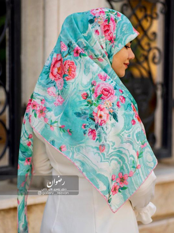 روسری طرح رزین قواره 140