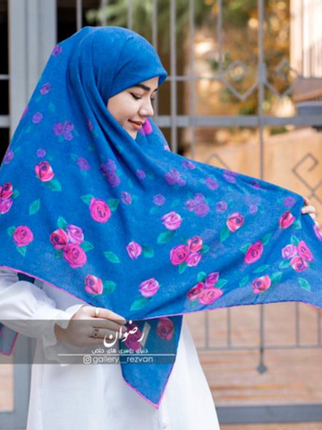 روسری نخی با ایستایی عالی طرح لی