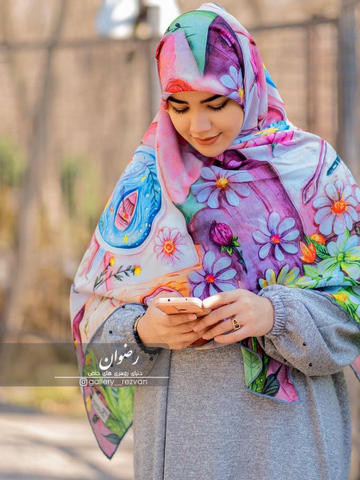روسری طرح قایق