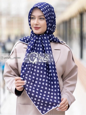 روسری طرح گلریز قواره 140