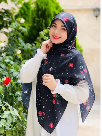 روسری طرح خالخالی