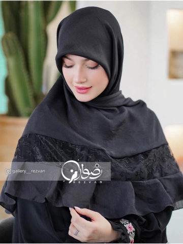 روسری نخ اسلپ دامنی قواره 140