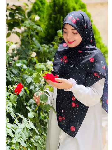 روسری طرح خالخالی