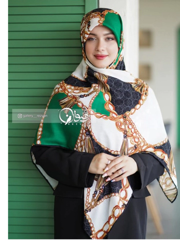 روسری طرح زنجیری