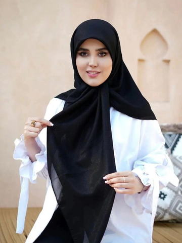 روسری دنیز مشکی بسیار سبک
